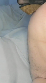 Small Mistress Spanks Husband and Crushes His Crotch with Her Sandals