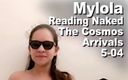 Cosmos naked readers: Mylola leest naakt De Cosmos Arrivals PXPC1054