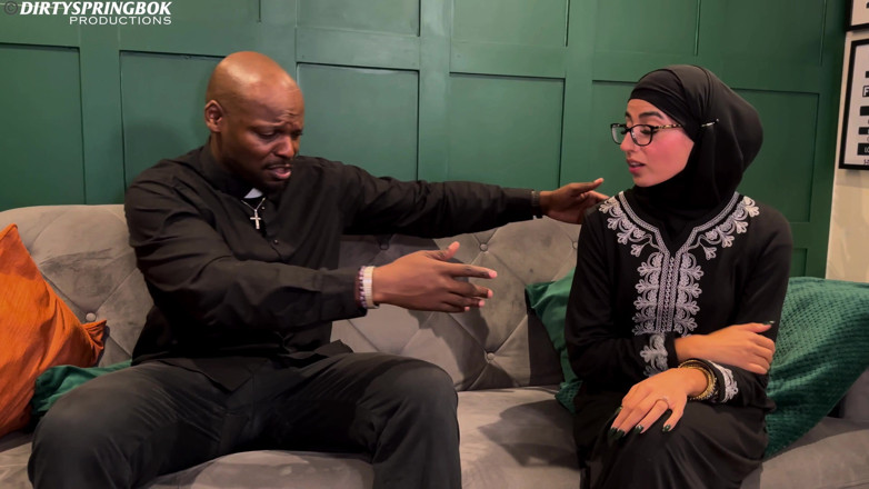 Aaliyah Yasin: Hijabi Aaliyah Yasin Is Blessed by Priest Dimitri's Holy Water