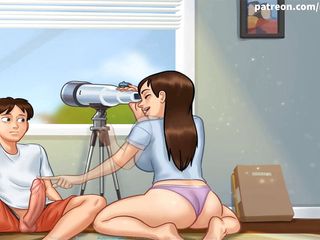 Cartoon Universal: 夏の佐賀パート137 - 義理の妹は私の勃起にふける(フランス語字幕)