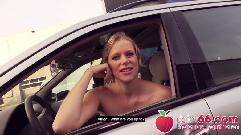 Dates66: นางฟ้า blonde Claudia Swea โดนเย็ดกลางเมืองเบอร์ลิน!