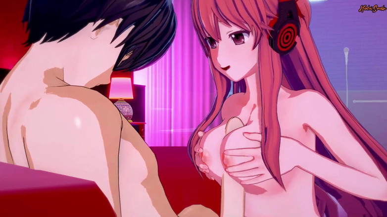 Hentai Smash: Chelsea bir yarağı gırtlağına kadar alıyor ve sikiliyor - akama hentai.