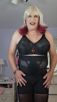 My Granny Girdle Underwear, Getting Ready to Go Out!