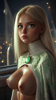 Beauty Forsali Moon Princess - Part1 - Dazeminax (ai Gen)