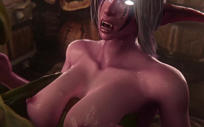 Velvixian 3D: 밤에 엘프 섹시 젖탱이 따먹기(남성 목소리)
