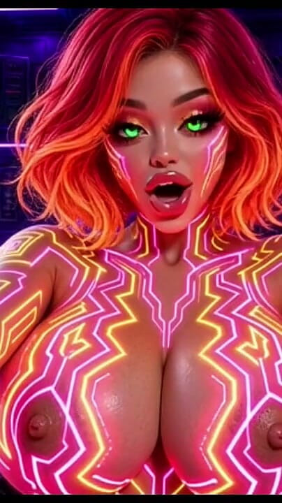 Hot girl dancing: Legrační prsa vtipy, Ai Animace