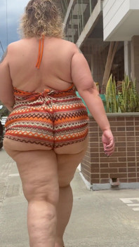 New Video Alert Ass Tease Walk in Tiny Bodysuit