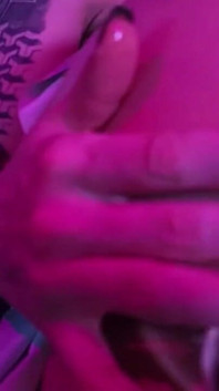 Klaarkomen over het kinky rave-meisje live! Deel 1