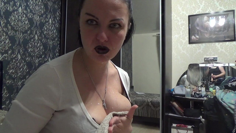 Sexy Milf: Taboo babysitter for you! BJ while talking on phone!