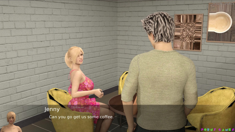 Porny Games: โปรเจกต์ภรรยาร้อนแรง - โชว์หีที่ร้านกาแฟ (90)