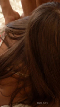 Teen FFM Threesome, He Fucks Me While My Friend Kisses Me