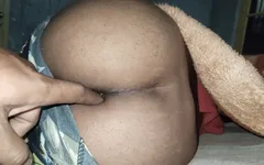 Playing with My Friend's Big Cock for Let Him Shave My Horney Teen Pussy Naked