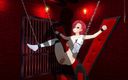 H3DC: Mystère au sous-sol hentai en 3D : une étudiante rousse se fait éjaculer dans...