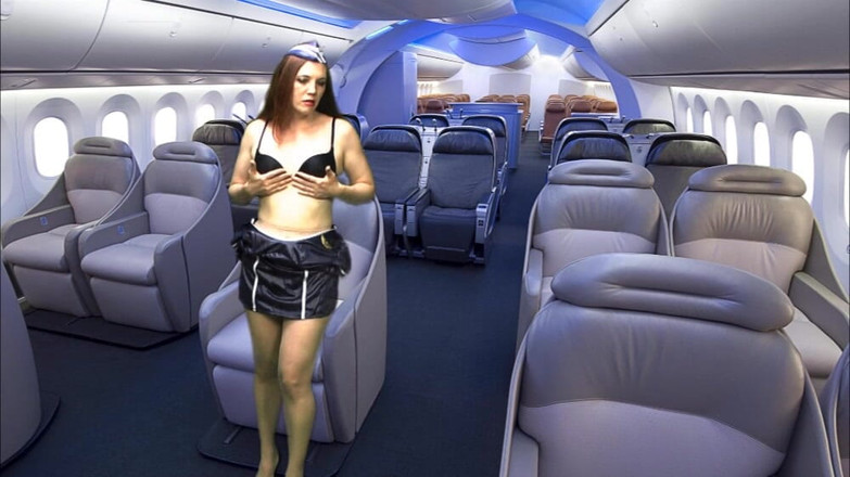 Evangelines Fetish: Mid Air Humiliation