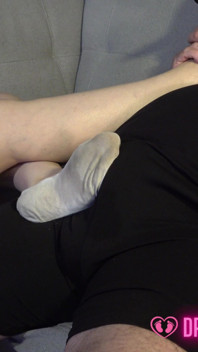 Olga's Foot Massage and Cock Teasing Session - dreamgirls in Socks