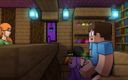 LoveSkySan69: Minecraft Hentai Horny Craft - Část 21 - Kouření čarodějnice pod stolem od Loveskysan69