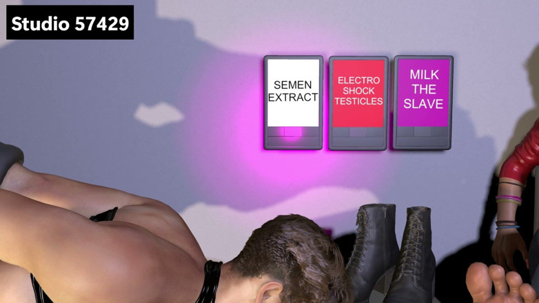 Studio 57429: Femdom Socks Smelling Machine, BDSM