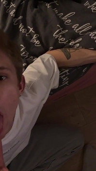 Fucked a Twink's Mouth with a Big Dick, Deep Throat Part 1