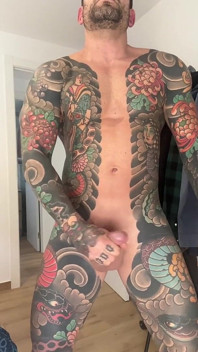 Handsome Masturbates on His Bed