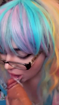 Bratty GF Sucks Your Stinky Cock