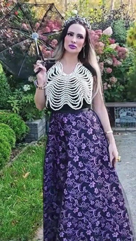 Aanbid De Elegante Gothic Donkere Godin