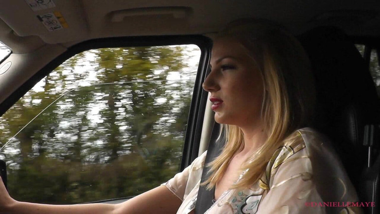 DanielleMaye: Smokey Driving Quickie