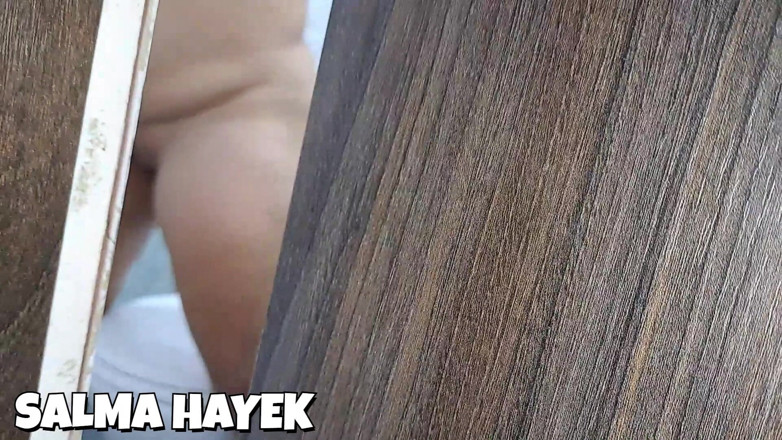 Salma Hayek: I Catch My Stepmom Masturbating in the Shower
