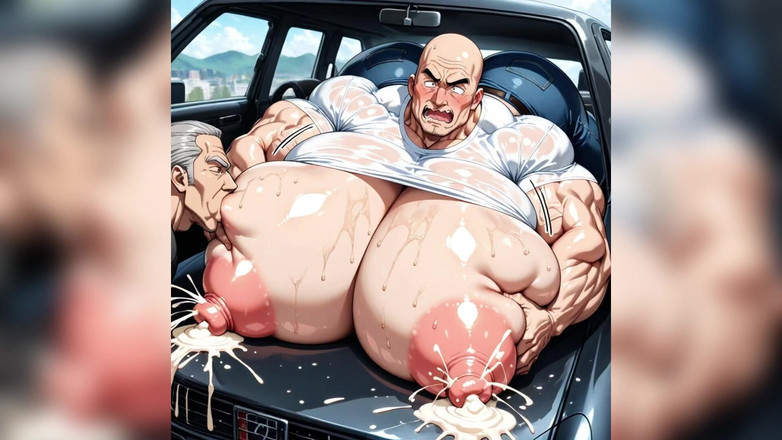 Twin007: Дедушка трахает большую задницу