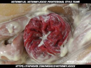Hotkinkyjo: Hotkinkyjoxxx proffesional style films: Cewek sange ini di-fisting pakai pisang dan prolaps sama hotkinkyjo