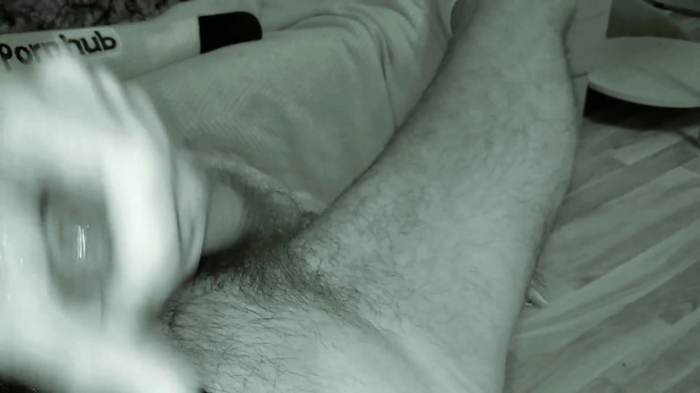 Elvissc: Night Camerahuge Vintage Cock Masturbation Class Spitting Semen!