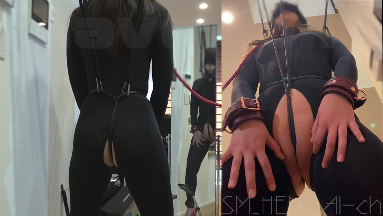 BDSM_HENTAI-ch: क्रॉच रस्सी चूत का क्लोज-अप: एक मर्दवादी गुलाम अपने मालिक को लंड चुसाई देता है। वीर्य पीना.