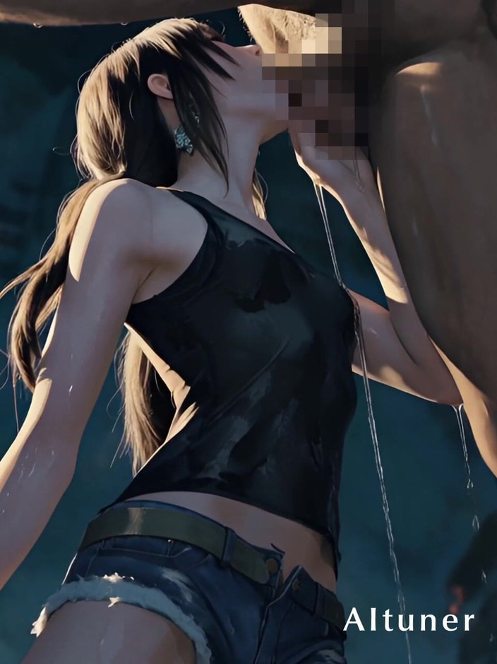 AItuner: 高層の谷間と煙の中で、彼女の身体は銃声よりも激しく火を放つ。