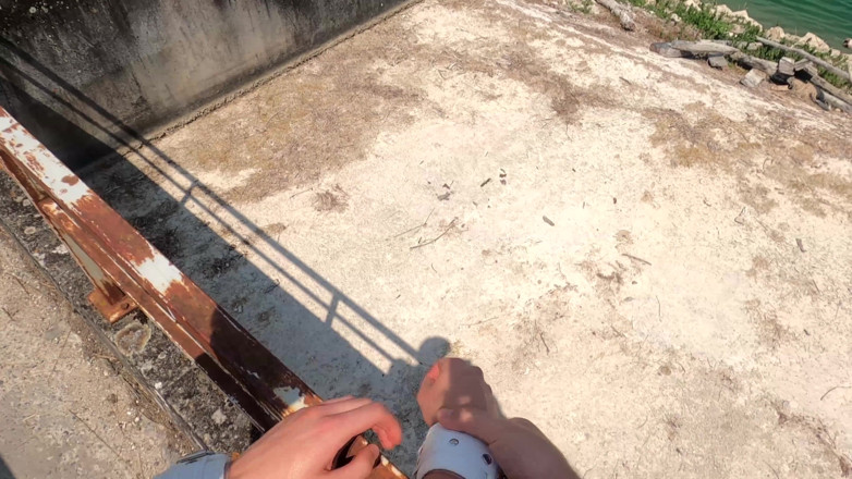 Matthew Fox Be: Submissive twink get fucked bareback near a lake