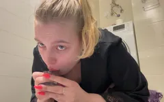 Pipe déjantée avec beaucoup de salive