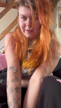 Do You Like Natural Girls? Come and Discover Me! Tattooed Hairy Redhead French Amateur