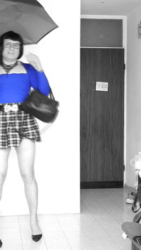 Blue Boy Crossdressser