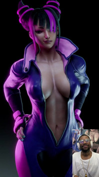 Big Thicc Fat Ass Breast Juri Is Ready to Destroy Some Horny Gooner Cocks