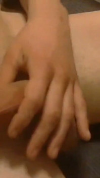 Pantless Transgirl Caressing My Clit