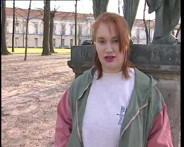 YOUR FIRST PORN: Chubby Vicky with the Giant Dildo