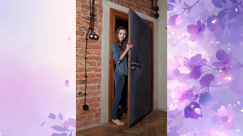 Zona Divas NET: Denim Teasing with Beautiful Busty Teen Mila Azul