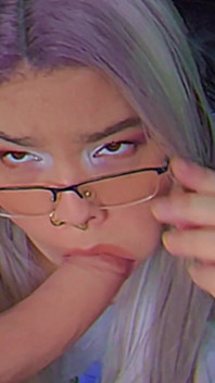 Blowjob Practice with My Big Realistic Dildo