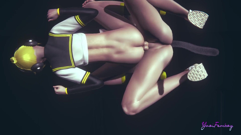 Yaoitube: Vocaloid Femboy Yaoi - Len Gets His Ass Fucked Hard Until...