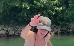 Floating Down the River Pussy Shot