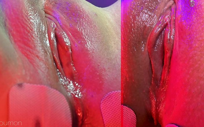 Bijoumon: Coño rosa hinchado - modo Zen de provocación lenta