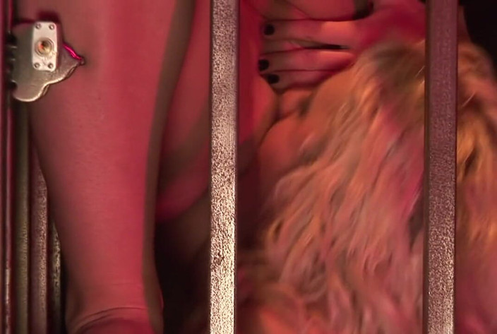 Tight little babes: Submissive blonde teen gets her pussy licked in BDSM