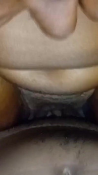 Big Pussy African Black Ebony Girl Riding My Big Dick