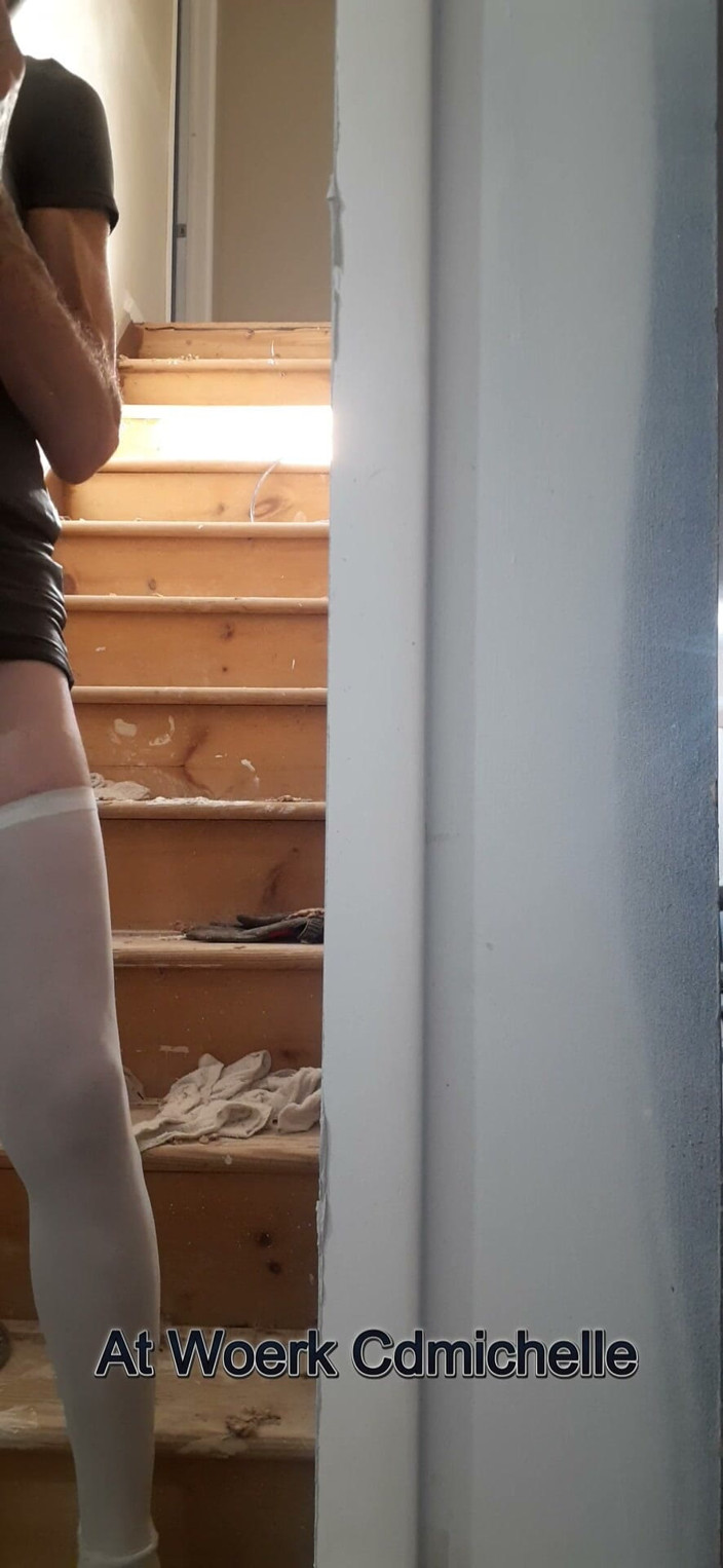 Cd Michelle lingerie: En El Trabajo, Cdmichelle Lijando Yesina Antes De Hacer La...