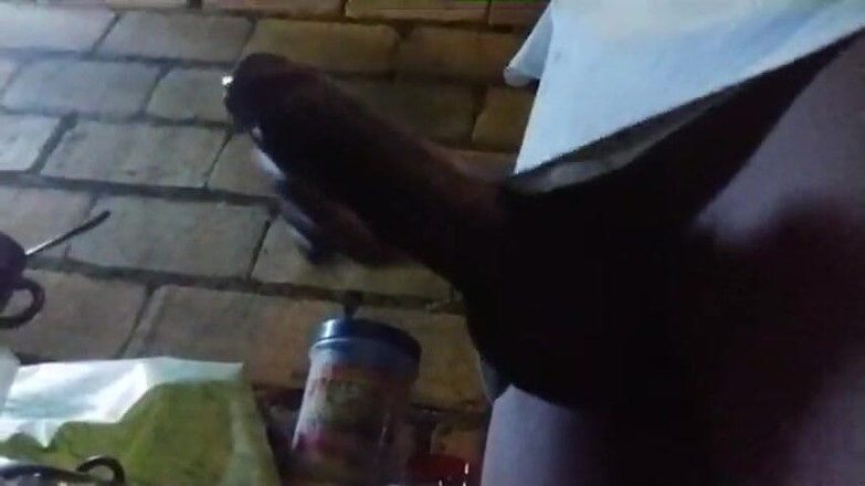 Naugthyboy: Jinakol tieten tijdens het drinken van koffie (heet spelend met zwarte...