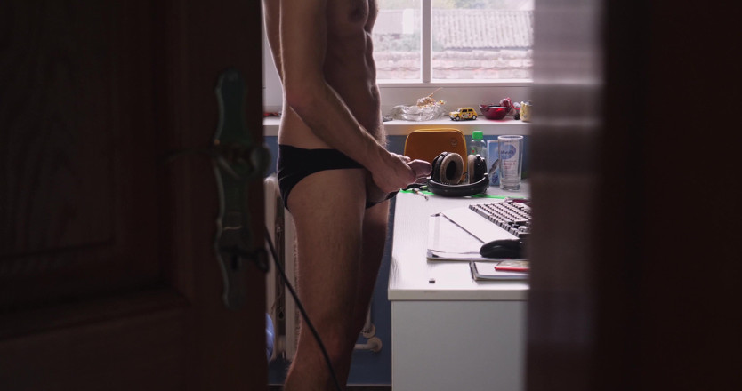 Jerking studs: Meine mitbewohnerin gefilmt