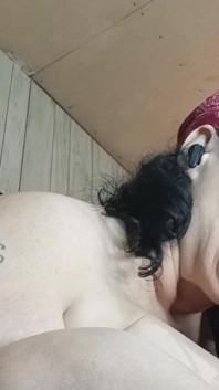 Sycking Her Pussy Juices off That Monster Hand